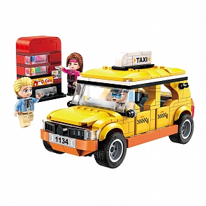 Конструктор – Такси, с фигурками, 322 детали (Enlighten Brick, BRICK1134 (18))